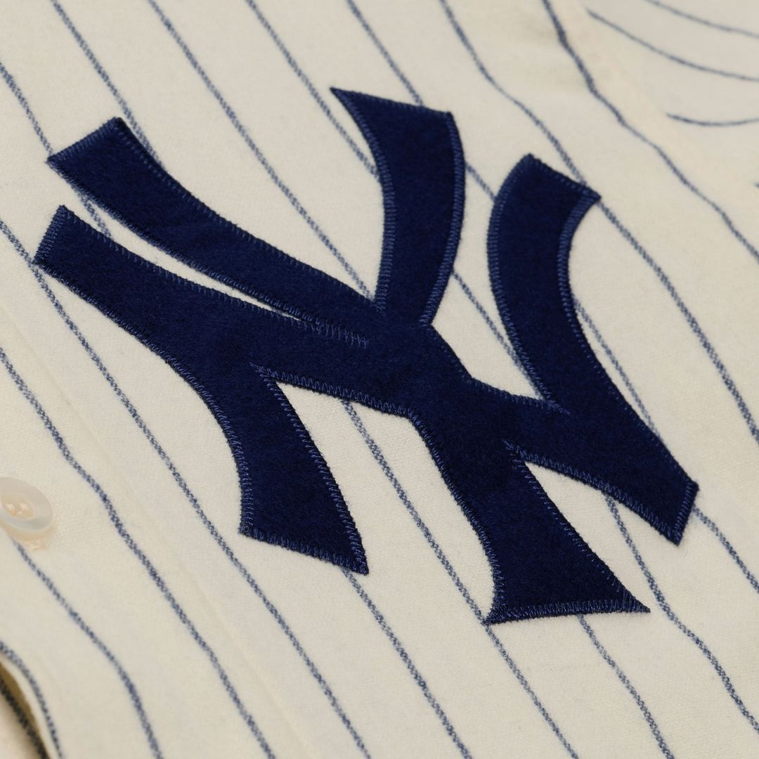 New York Yankees Mickey Mantle 1951 Cooperstown Authentic Jersey (Cream)