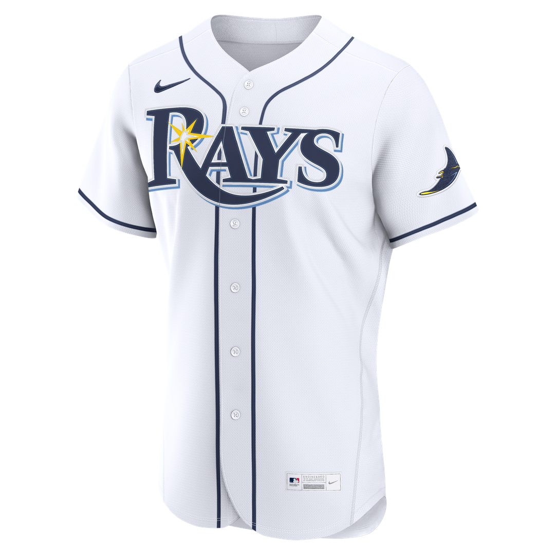 Tampa Bay Rays Home Authentic Jersey (White)