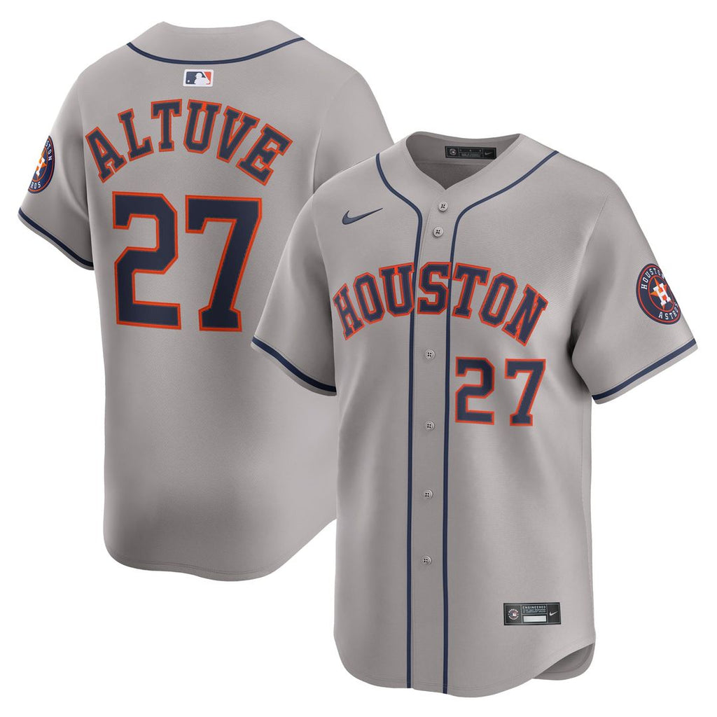 Houston Astros Jose Altuve Road Limited Jersey (Gray)