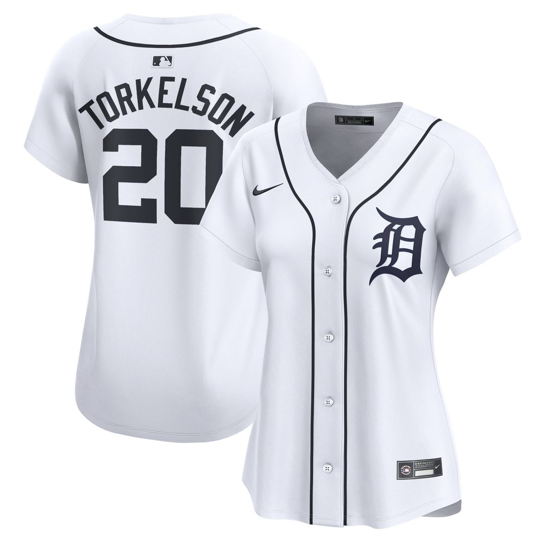 Detroit Tigers Spencer Torkelson Women's Home Limited Jersey (White)