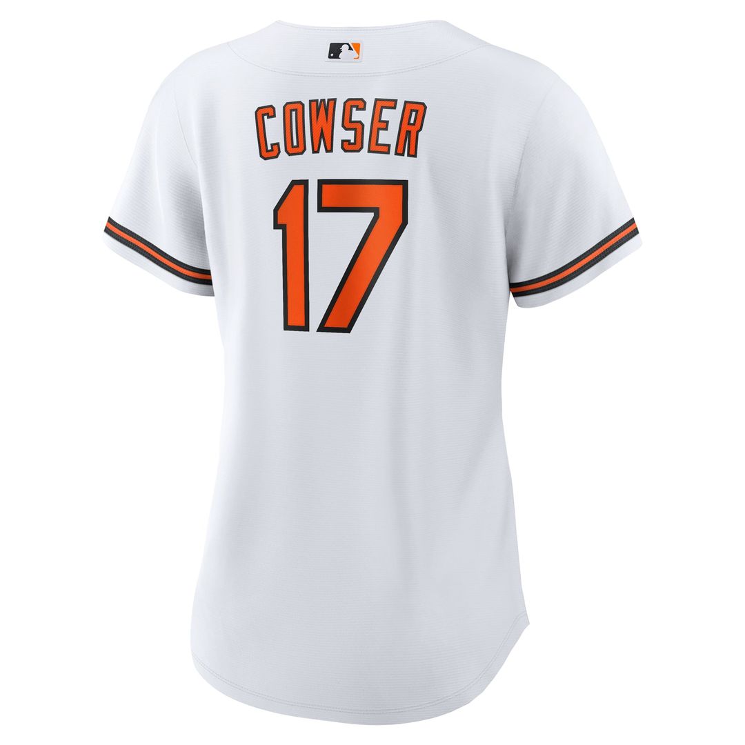 Baltimore Orioles Colton Cowser Women's Home Replica Jersey (White)