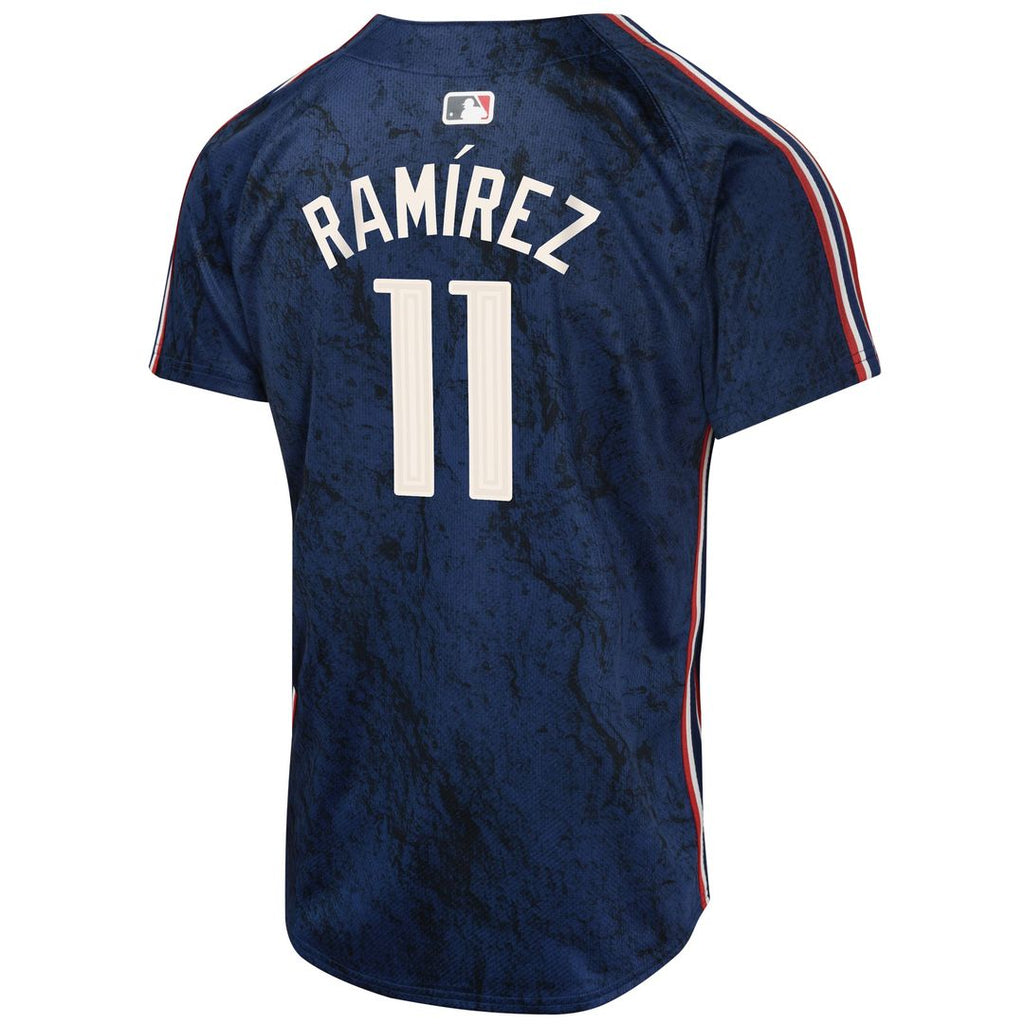 Cleveland Guardians Jose Ramirez Youth 2024 City Connect Limited Jersey (Navy)