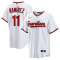 Cleveland Guardians José Ramírez Home Replica Jersey (White)