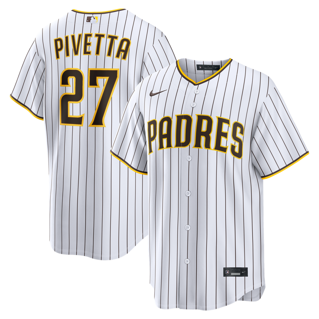 San Diego Padres Nick Pivetta Home Replica Jersey (White)