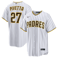 San Diego Padres Nick Pivetta Home Replica Jersey (White)