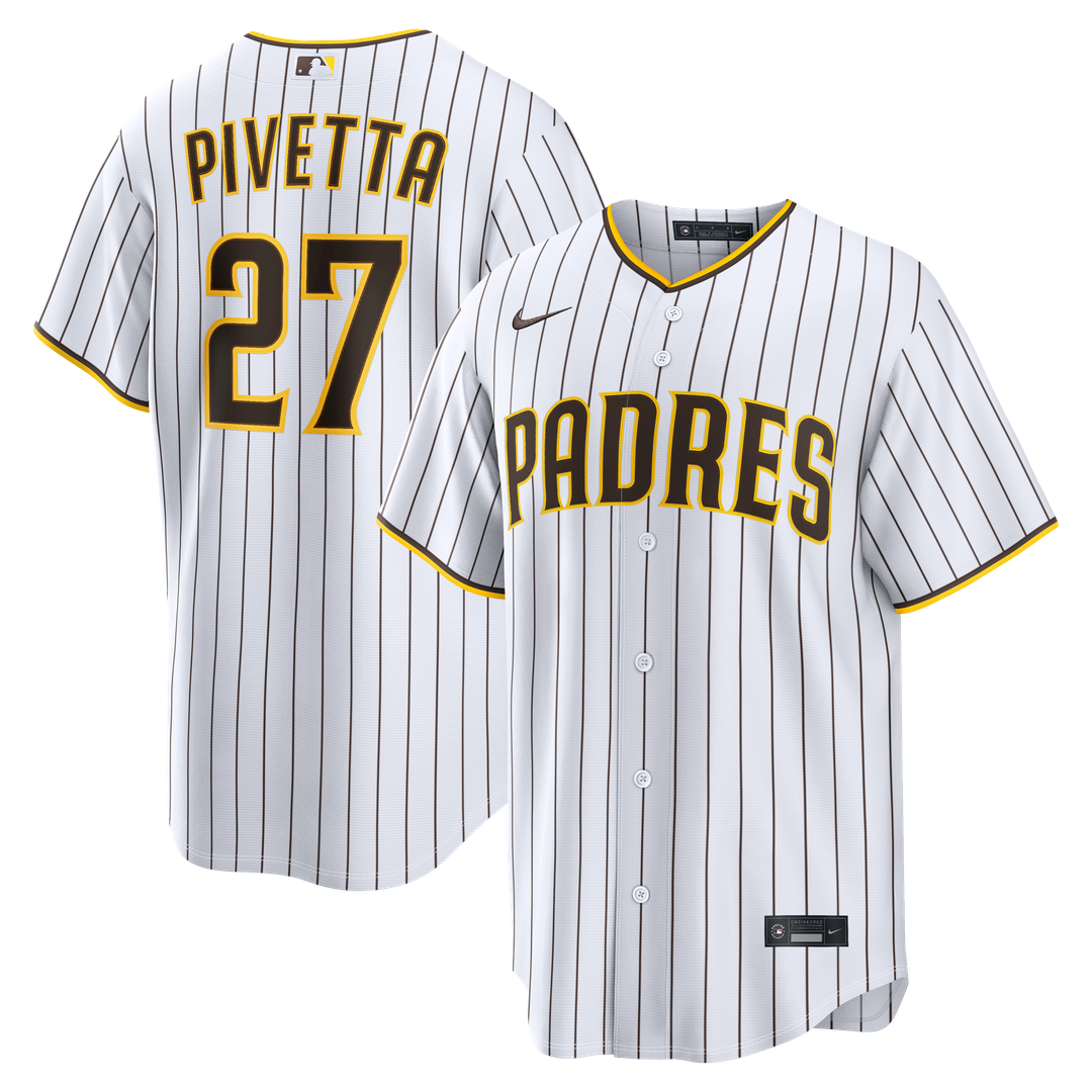 San Diego Padres Nick Pivetta Home Replica Jersey (White)