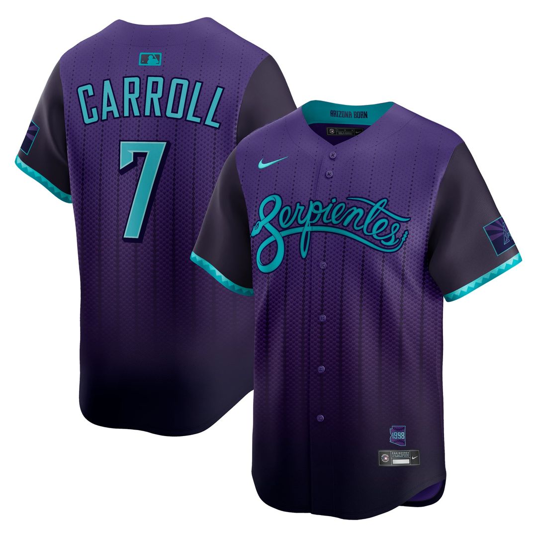 Arizona Diamondbacks Corbin Carroll 2025 City Connect Limited Jersey (Purple)