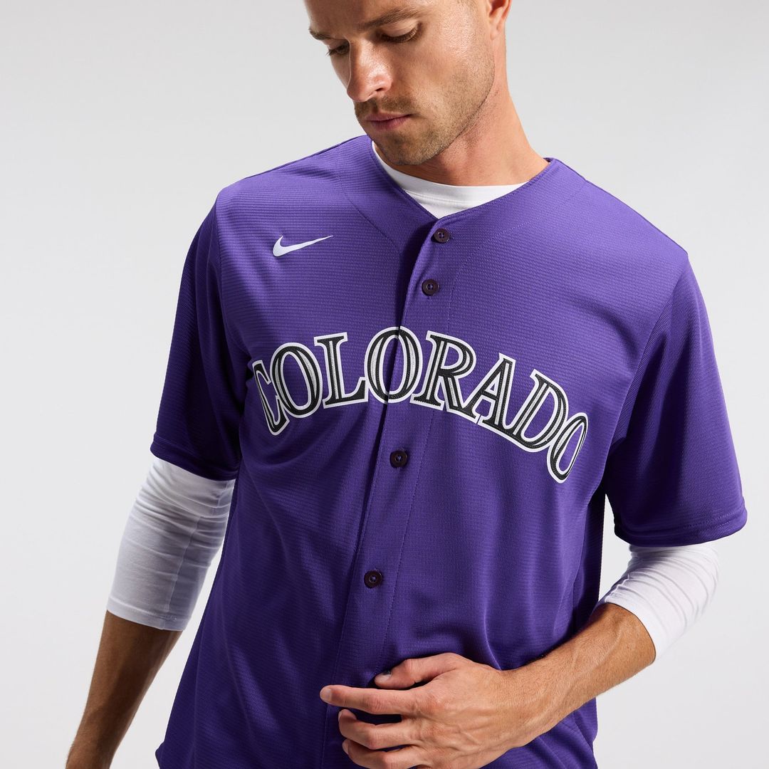Colorado Rockies Home Replica Team Jersey (White)