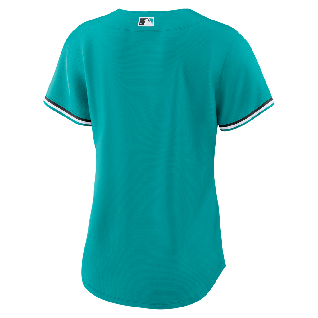 Miami Marlins Women's Alternate Replica Jersey (Teal)
