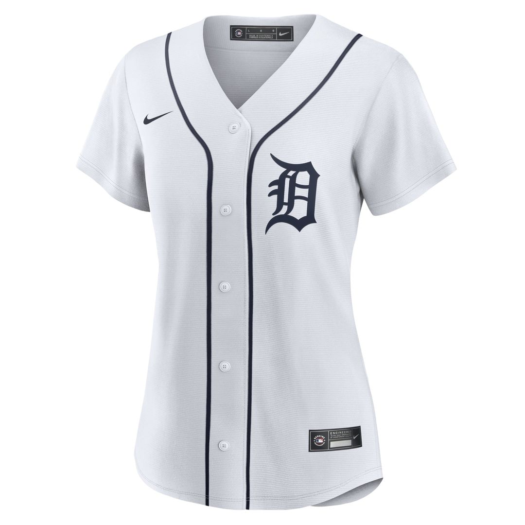 Detroit Tigers Women's Home Replica Team Jersey (White)