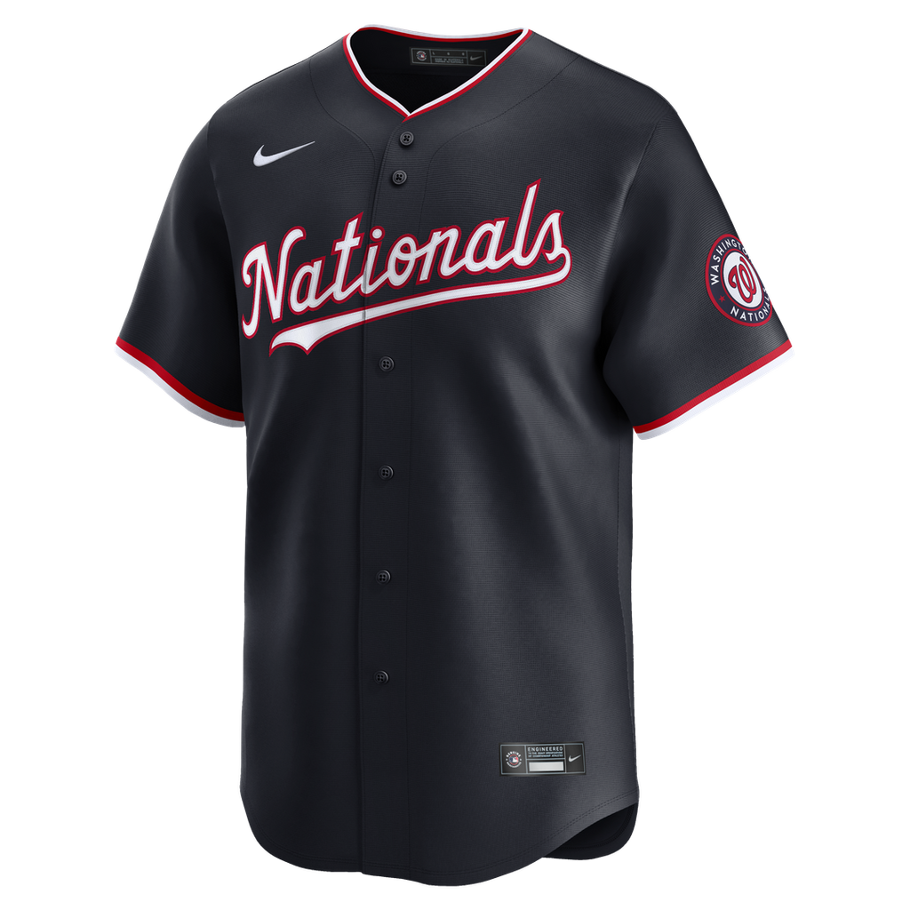 Washington Nationals James Wood Alternate Limited Jersey (Navy)