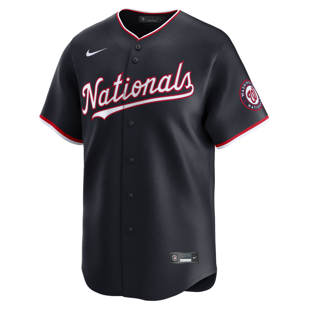 Washington Nationals James Wood Alternate Limited Jersey (Navy)