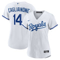 Kansas City Royals Jac Caglianone Women's Home Replica Jersey (White)