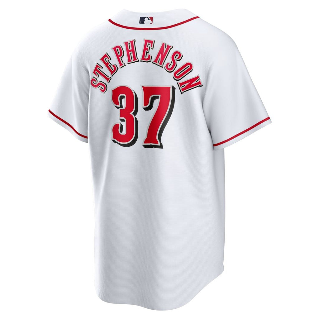 Cincinnati Reds Tyler Stephenson Home Replica Jersey (White)