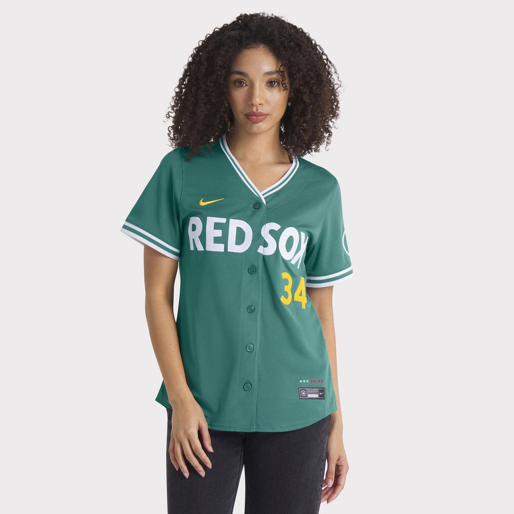 Boston Red Sox David Ortiz Women's 2025 City Connect Limited Retired Player Jersey (Green)