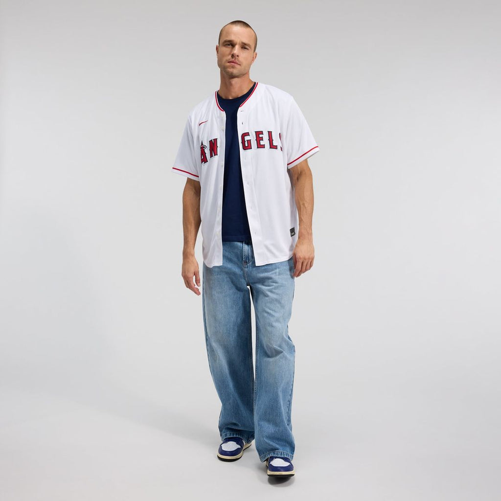 Los Angeles Angels Home Replica Team Jersey (White)