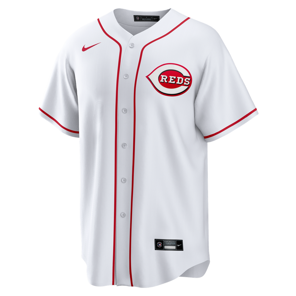 Cincinnati Reds Eugenio Suárez Home Replica Jersey (White)