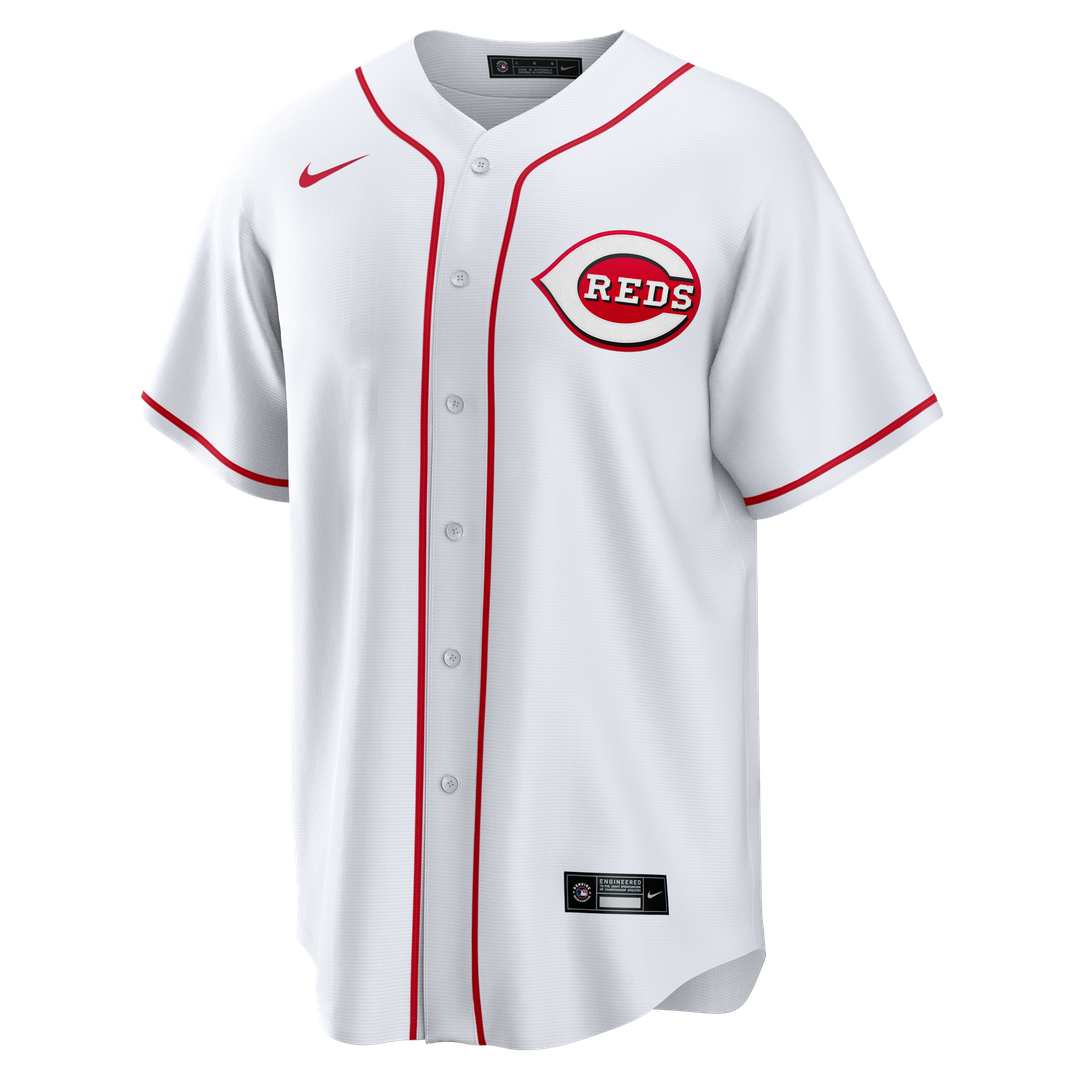Cincinnati Reds Eugenio Suárez Home Replica Jersey (White)