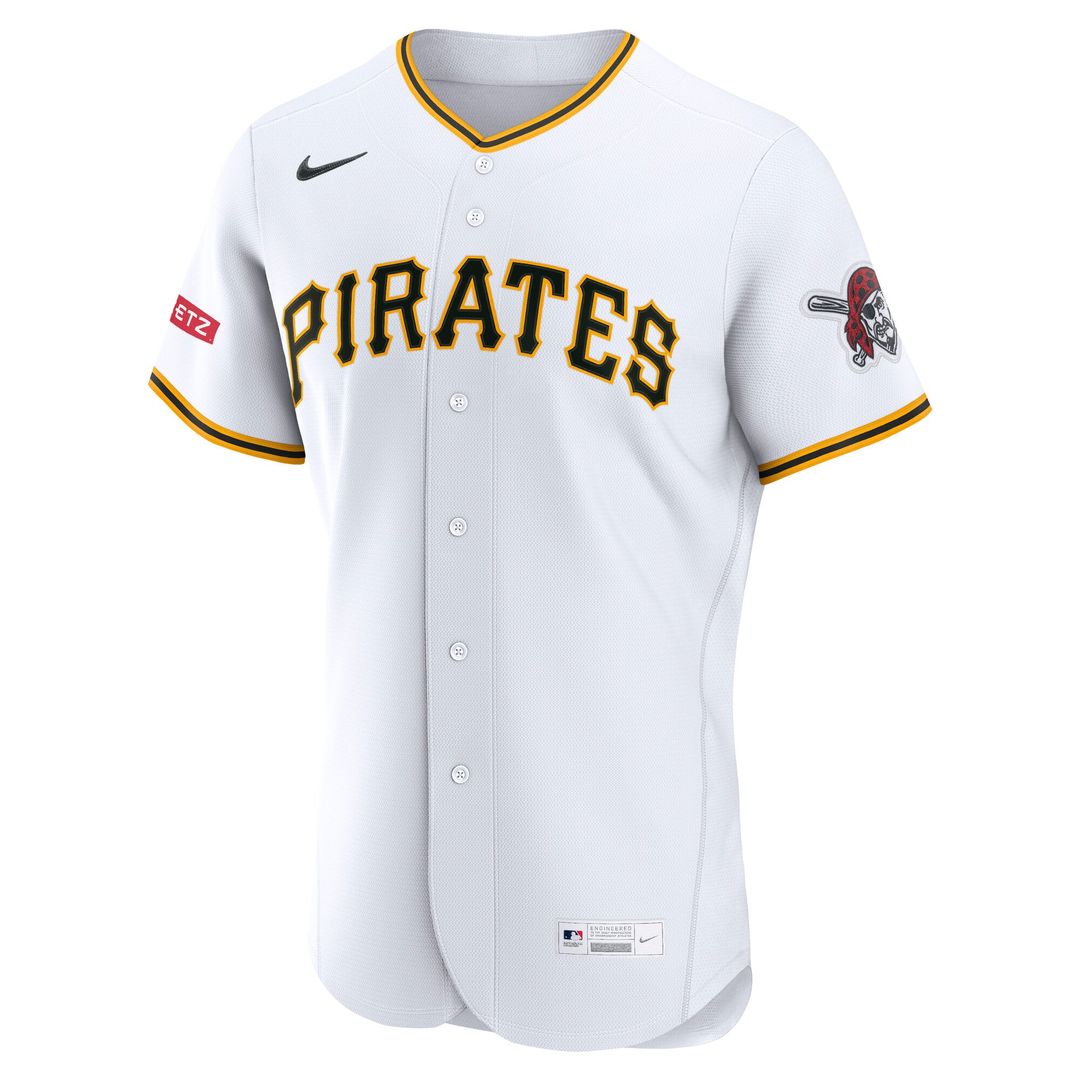 Pittsburgh Pirates Home Authentic Jersey (White)