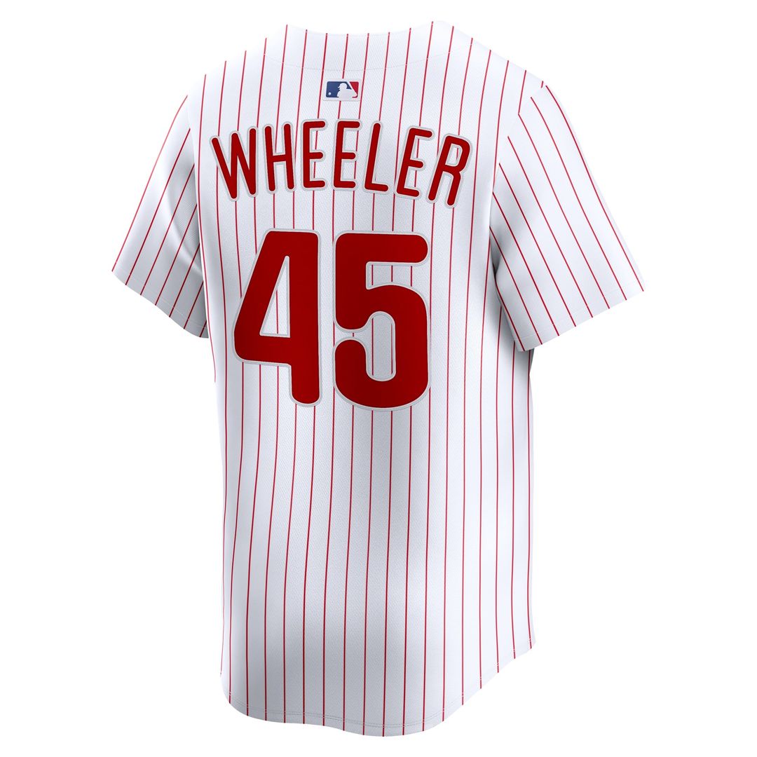 Philadelphia Phillies Zack Wheeler Home Limited Jersey (White)