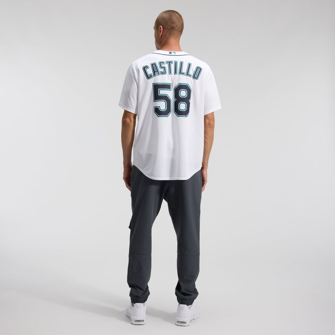 Seattle Mariners Luis Castillo Home Replica Jersey (White)