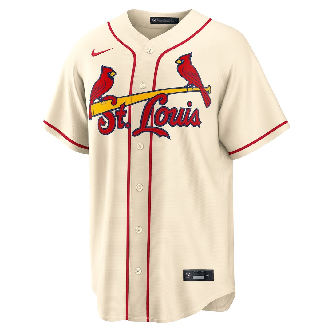 St. Louis Cardinals Lars Nootbaar Alternate Replica Jersey (Cream)