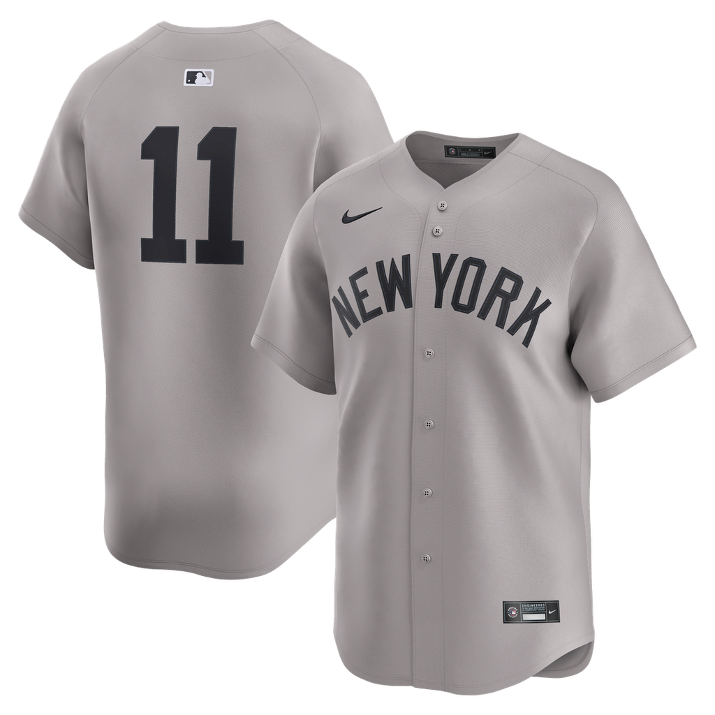 New York Yankees Anthony Volpe Road Limited Jersey (Gray)
