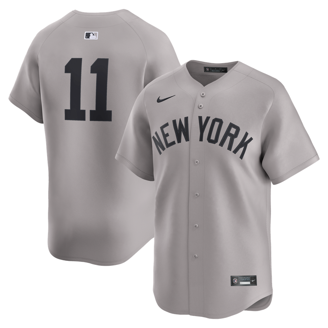 New York Yankees Anthony Volpe Road Limited Jersey (Gray)
