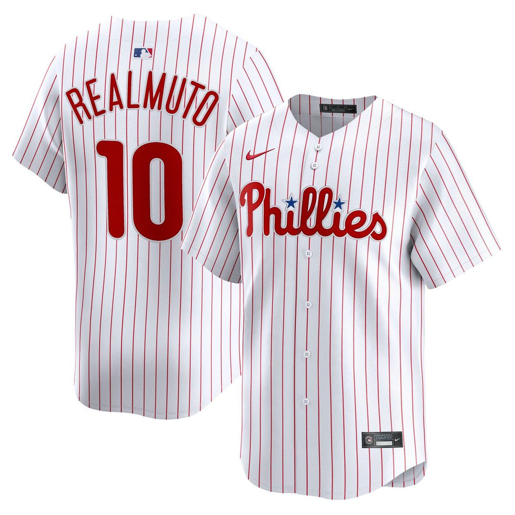 Philadelphia Phillies J.T. Realmuto Home Limited Jersey (White)