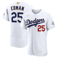 Los Angeles Dodgers Tommy Edman 2026 Gold Collection Authentic Jersey (White)