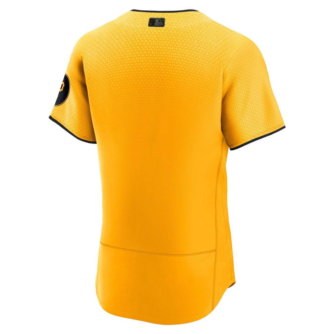 Pittsburgh Pirates City Connect Authentic Jersey (Gold)