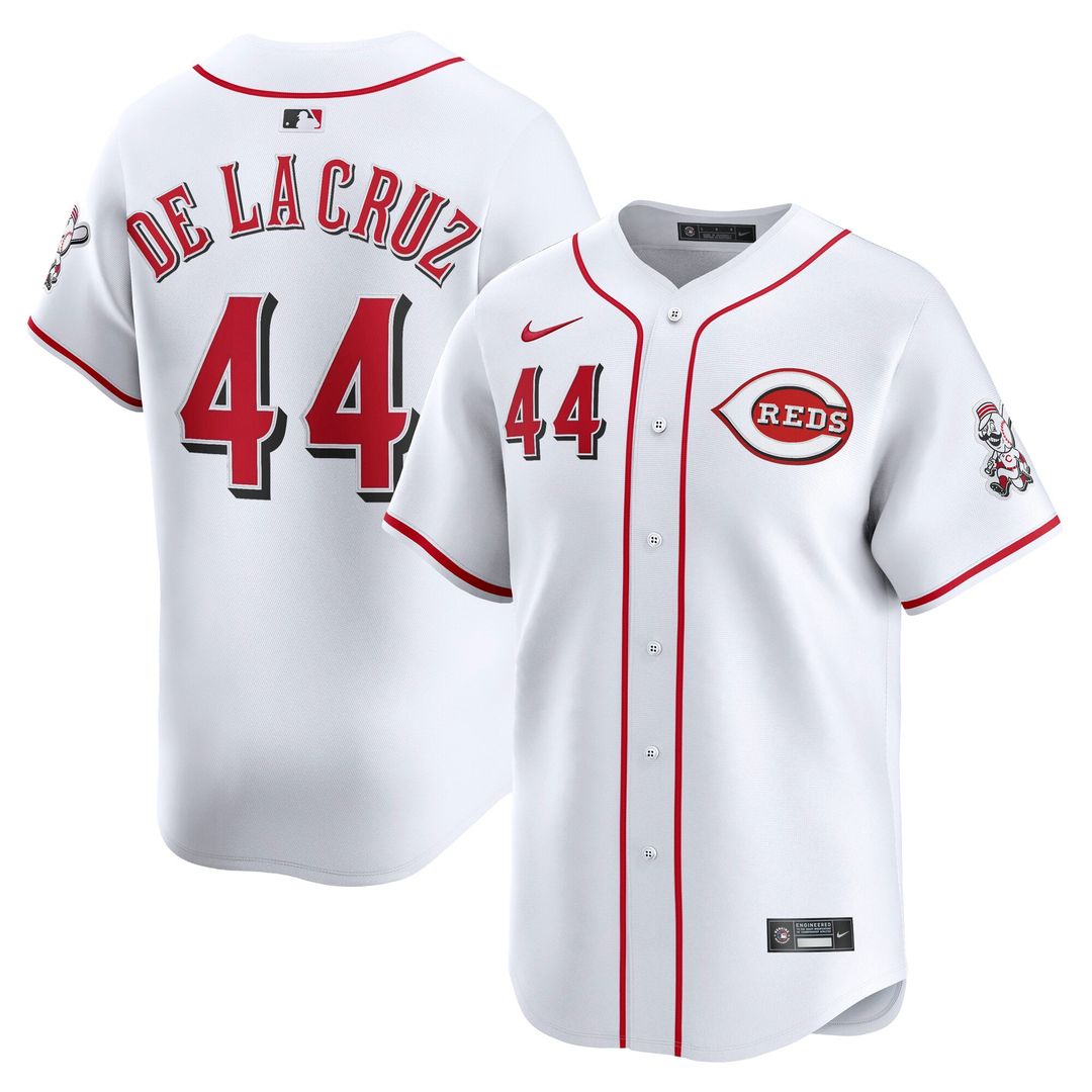 Cincinnati Reds Elly De La Cruz Home Limited Jersey (White)