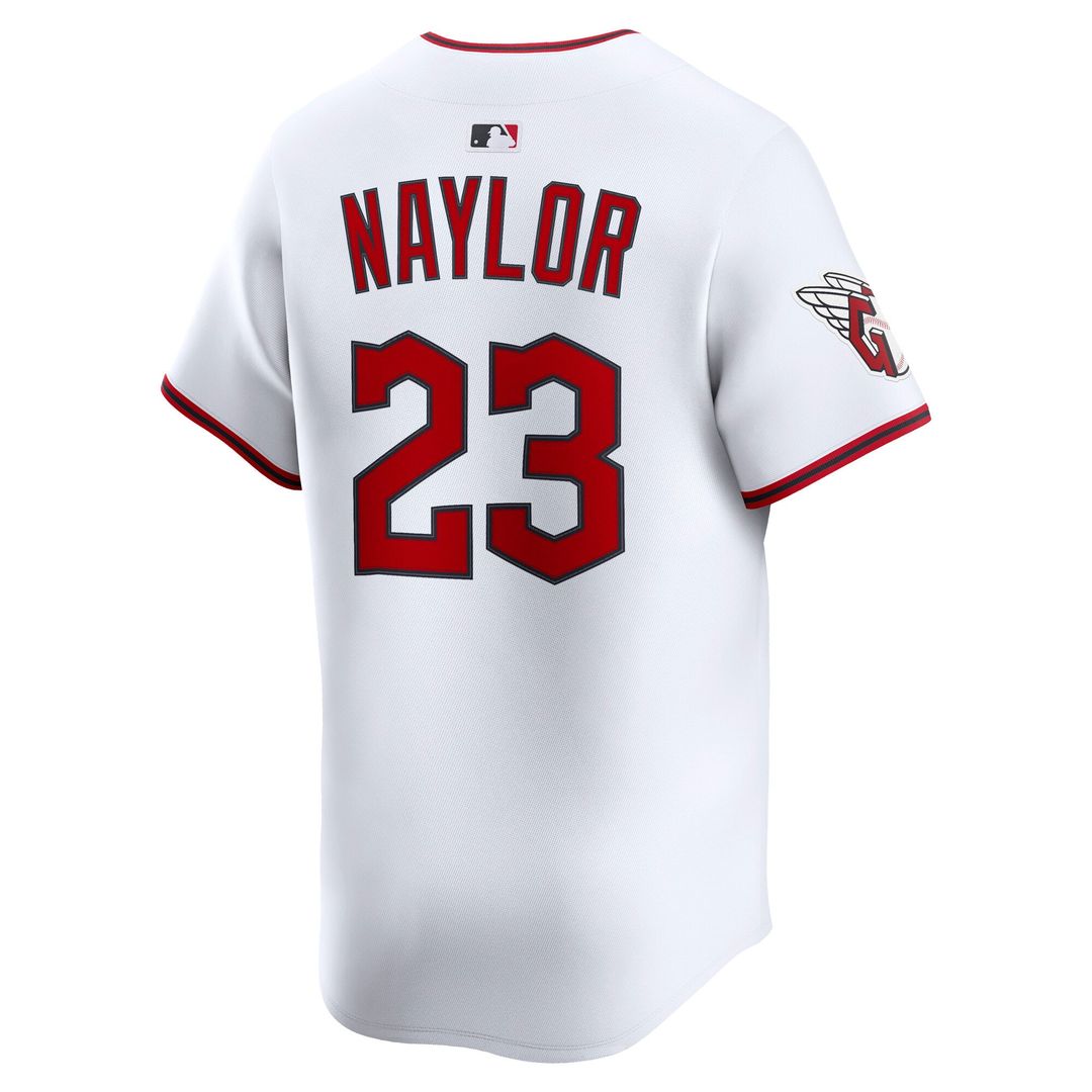 Cleveland Guardians Bo Naylor Home Limited Jersey (White)