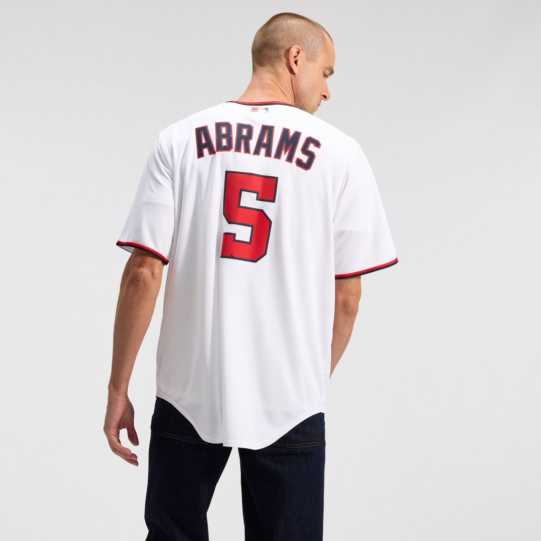 Washington Nationals CJ Abrams Home Replica Jersey (White)