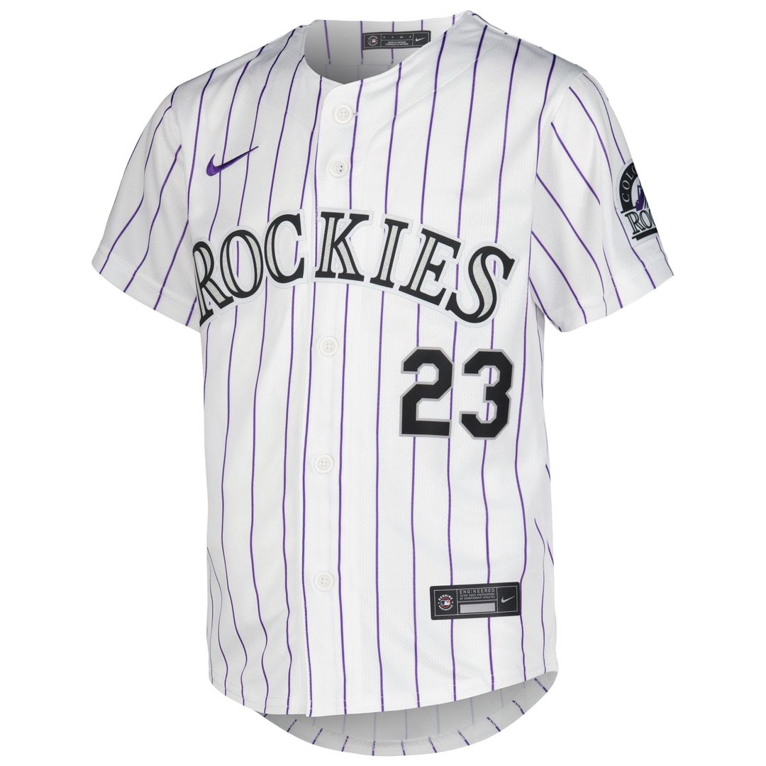 Colorado Rockies Kris Bryant Youth Alternate Limited Jersey (Purple)