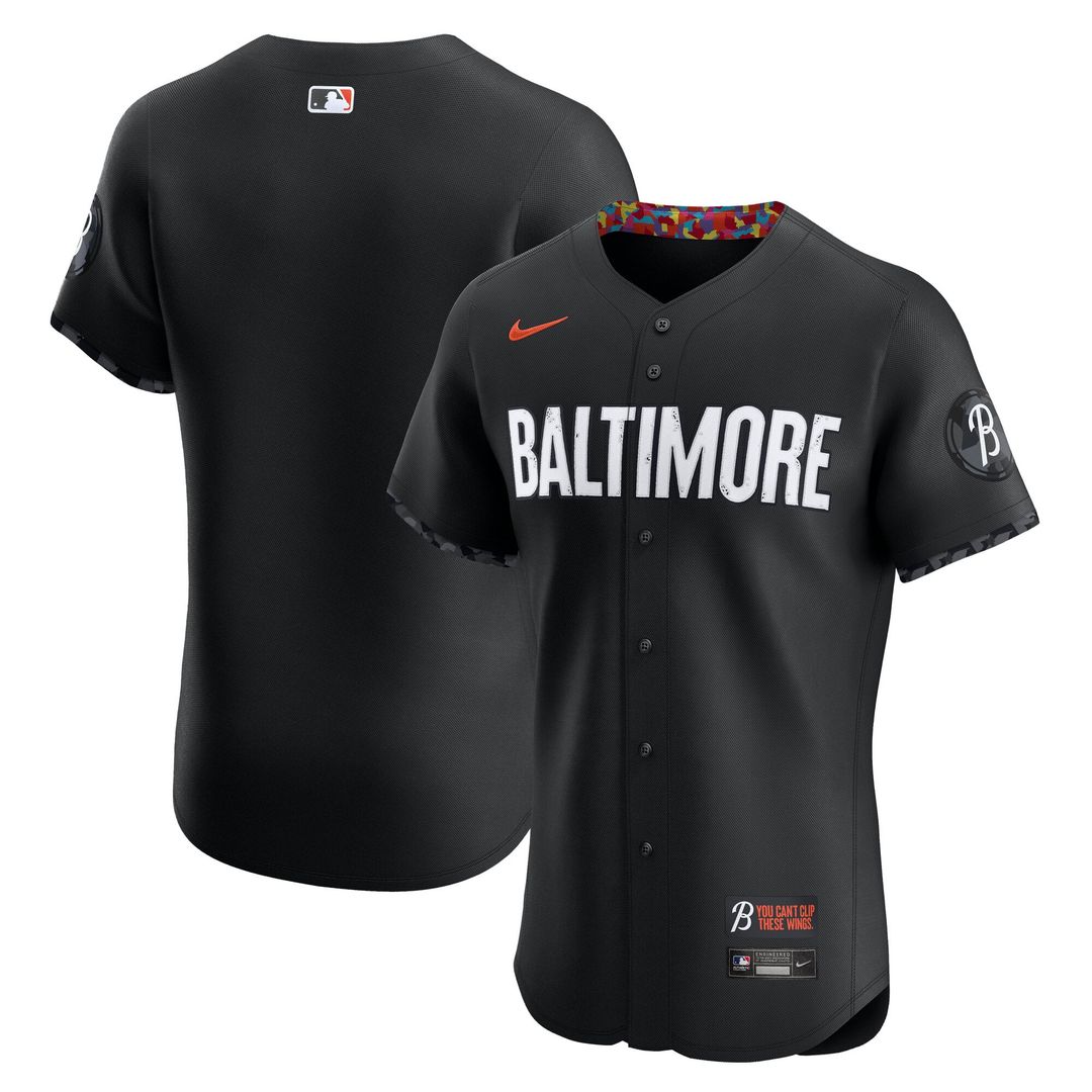 Baltimore Orioles City Connect Elite Jersey (Black)