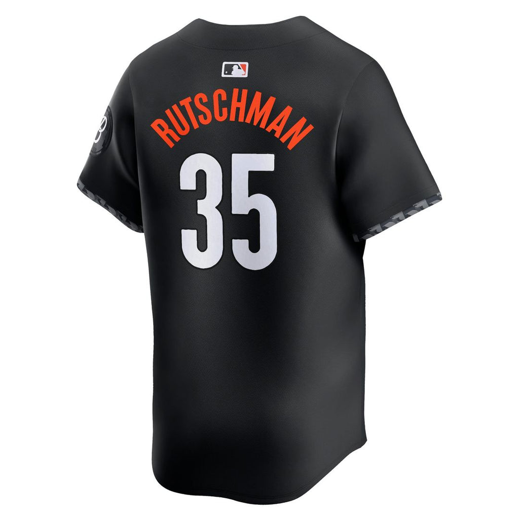 Baltimore Orioles Adley Rutschman City Connect Limited Jersey (Black)