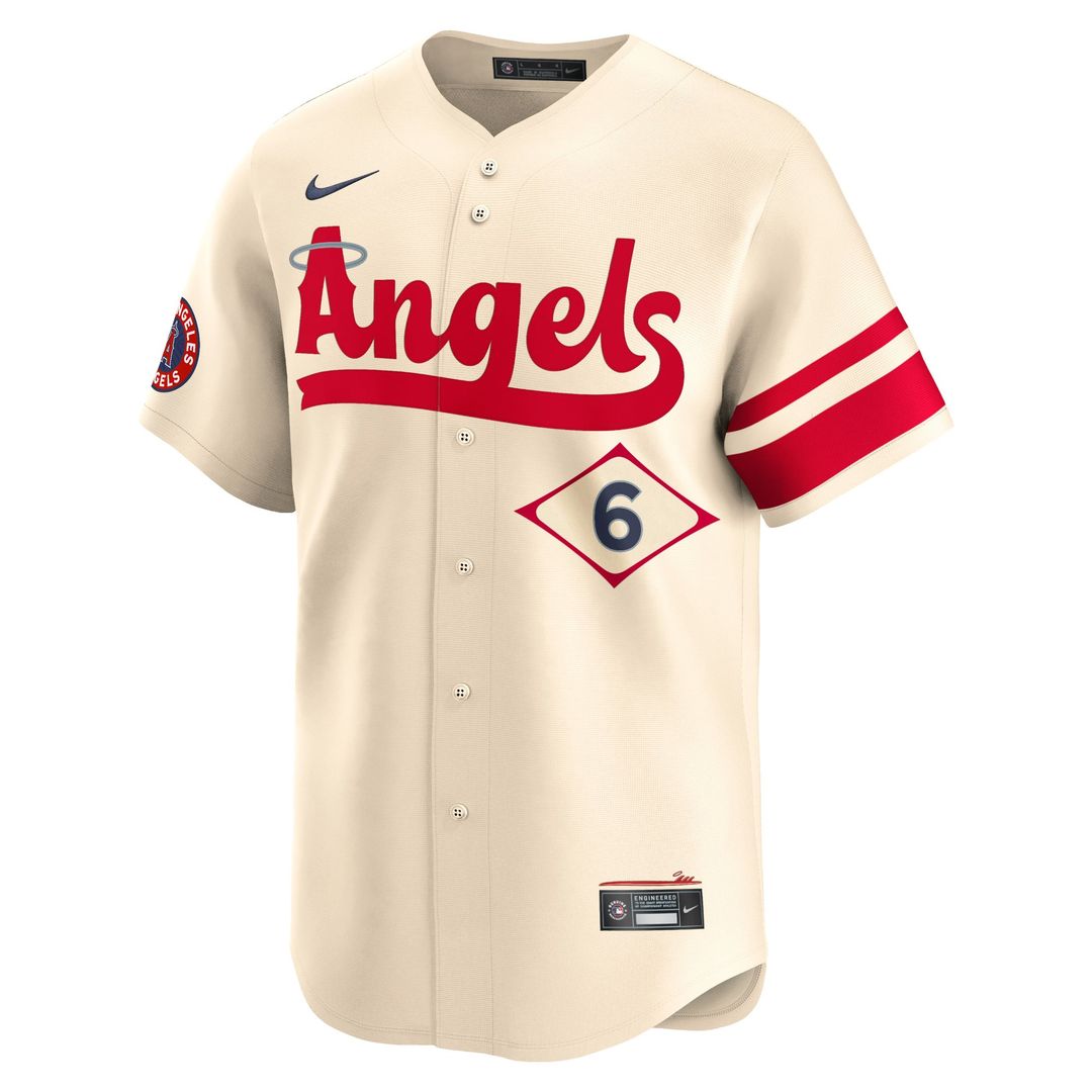 Los Angeles Angels Anthony Rendon City Connect Limited Jersey (Cream)