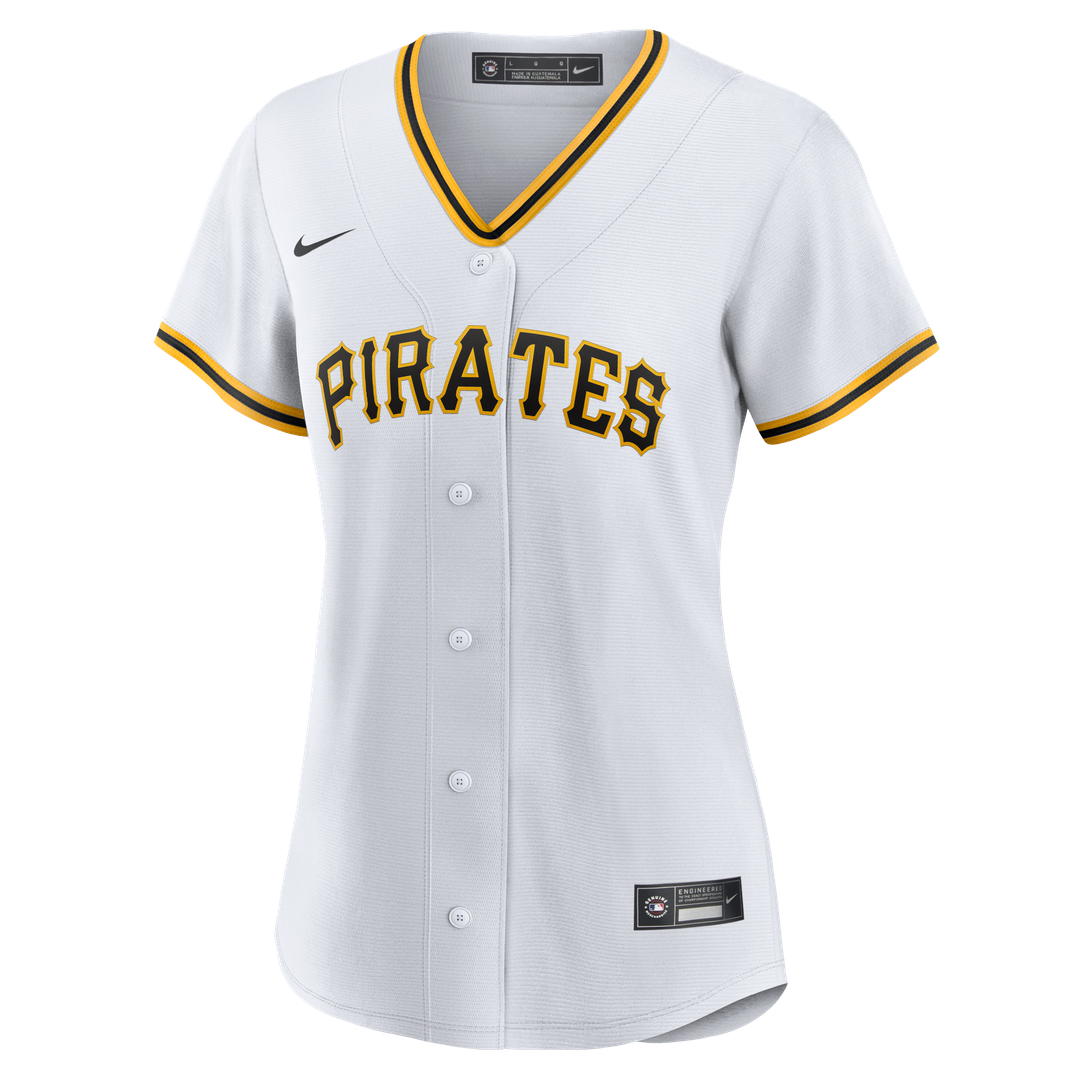 Pittsburgh Pirates Konnor Griffin Women's Home Replica Jersey (White)