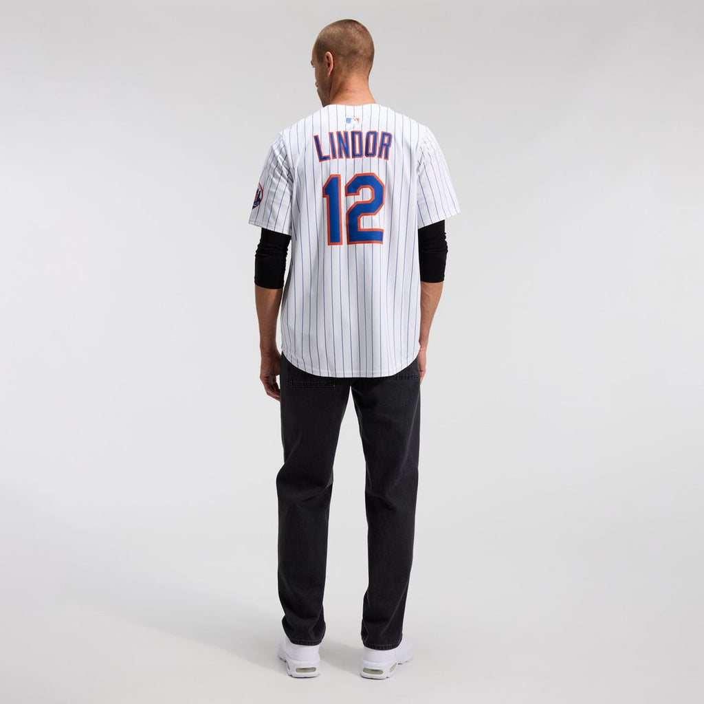 New York Mets Francisco Lindor Alternate Limited Jersey (Black)