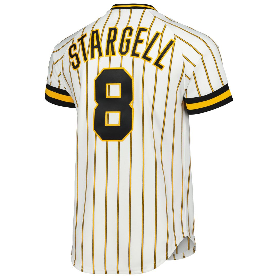 Pittsburgh Pirates Willie Stargell Cooperstown 1979 Authentic Jersey (White)