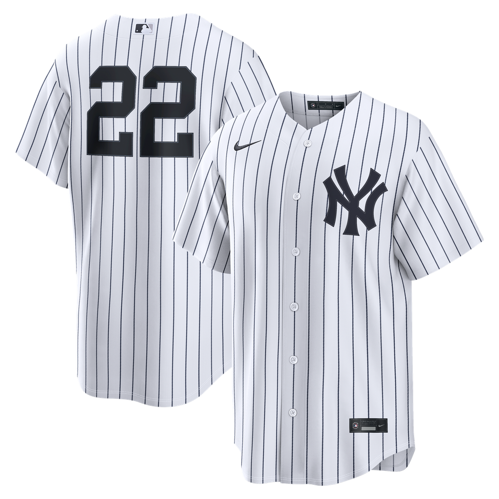 New York Yankees Ben Rice Home Replica Jersey (White)