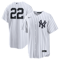 New York Yankees Ben Rice Home Replica Jersey (White)