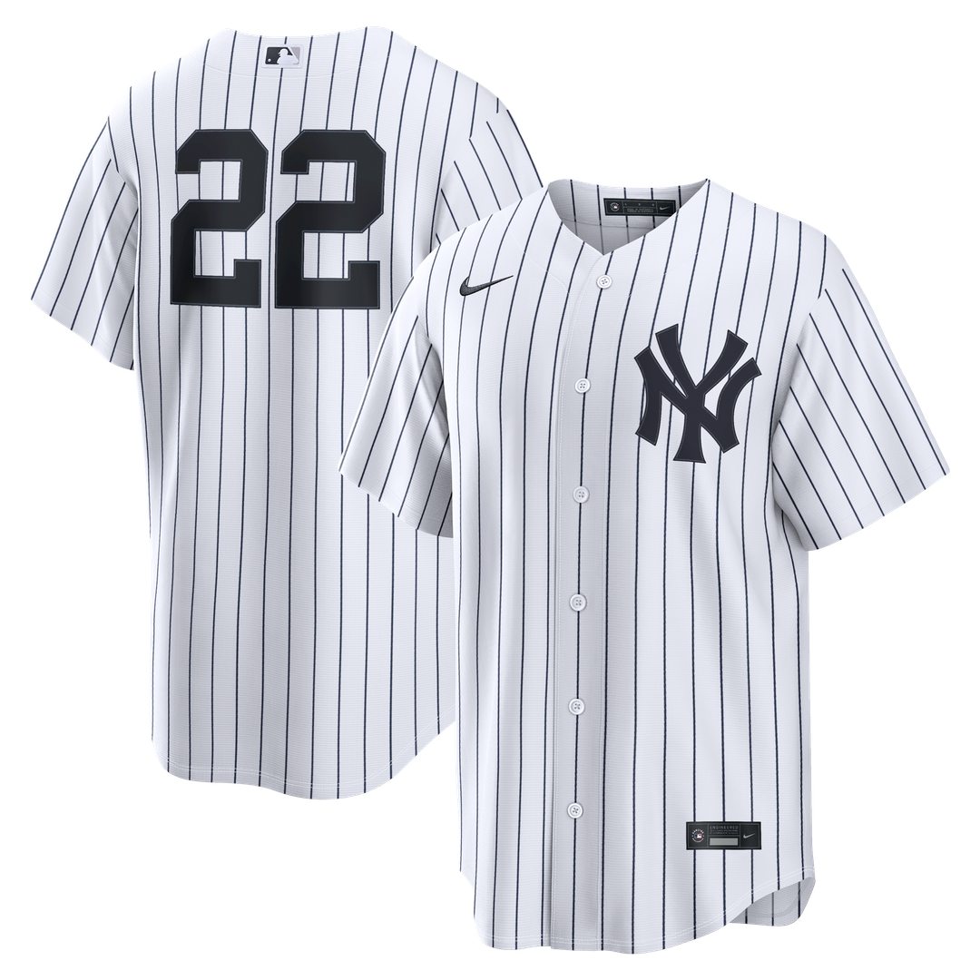 New York Yankees Ben Rice Home Replica Jersey (White)