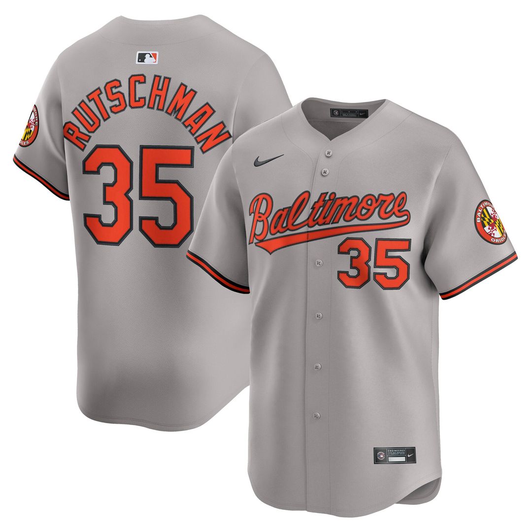 Baltimore Orioles Adley Rutschman 2nd Alternate Limited Jersey (Orange)