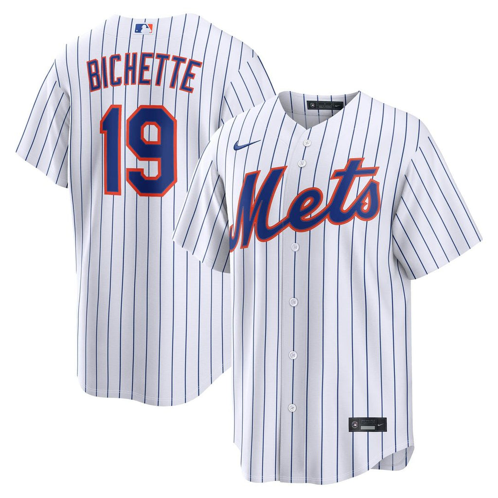 New York Mets Bo Bichette Home Replica Jersey (White)