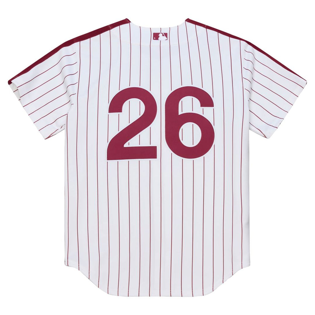 Philadelphia Phillies Chase Utley 2003 Cooperstown Authentic Jersey (White)