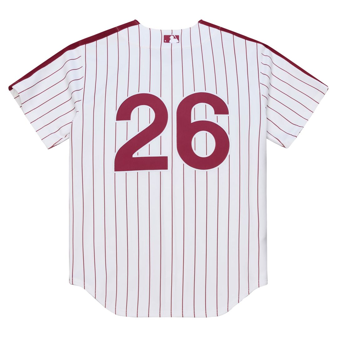 Philadelphia Phillies Chase Utley 2003 Cooperstown Authentic Jersey (White)