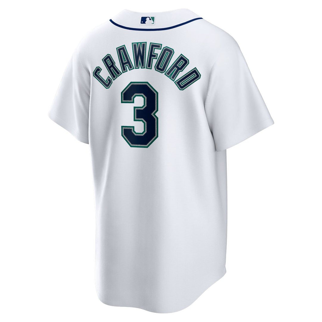 Seattle Mariners JP Crawford Home Replica Jersey (White)