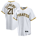 Pittsburgh Pirates Roberto Clemente Home Replica Player Name Jersey (White)